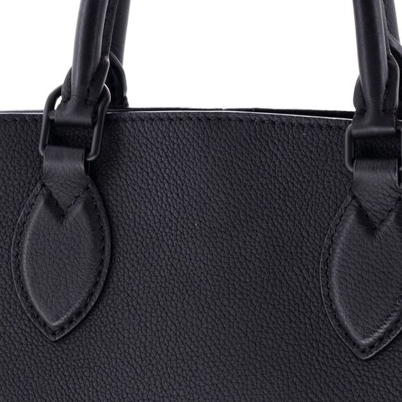 Louis Vuitton Lockme Monochrome Tote Leather PM Black - Picture 7 of 9